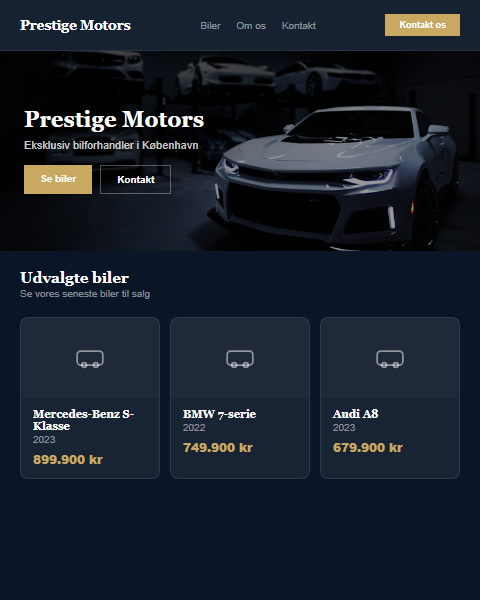 Premium skabelon — Elegant and luxurious